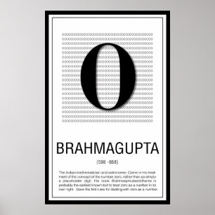 Brahmaguptaポスター ポスター
