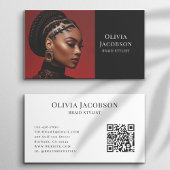 Braid Stylistヘアロック写真 名刺