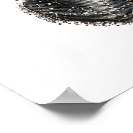 Braided Print, Value Poster Paper (Semi-Gloss) ポスター (角)