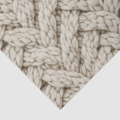 Braided Thread Knit Texture – Warm Beige (2) 薄葉紙 (詳細)