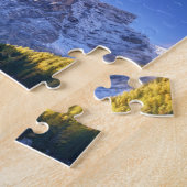 Braies湖|のドロマイトのアルプス、イタリア ジグソーパズル (側面)