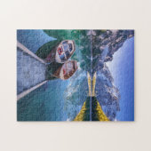 Braies湖|のドロマイトのアルプス、イタリア ジグソーパズル (横)