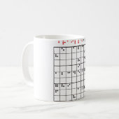 brailledoku コーヒーマグカップ (正面左)