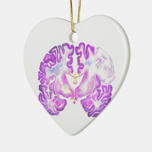 Brain セラミックオーナメント (左)