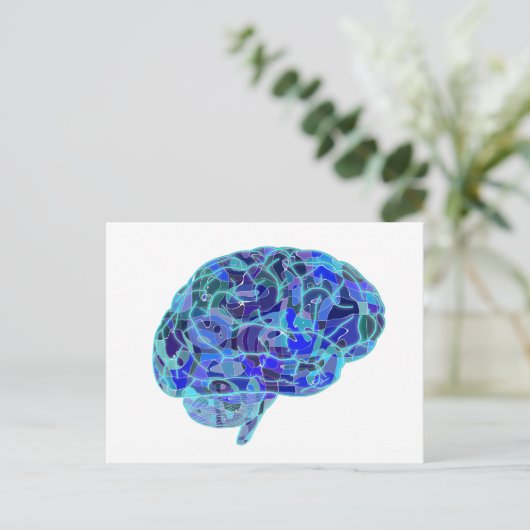 brain-951874.png ポストカード (スタンド正面)