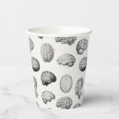 Brain Anatomy Biology Illustrations 紙コップ (左)