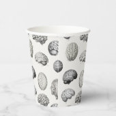 Brain Anatomy Biology Illustrations 紙コップ (右)