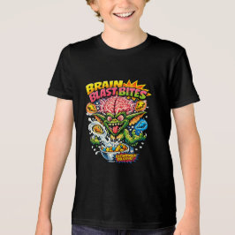 Brain Blast Bites Retro Cartoon Gremlin Cereal Par トライブレンドTシャツ