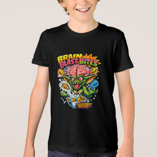 Brain Blast Bites Retro Cartoon Gremlin Cereal Par トライブレンドＴシャツ