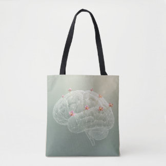 Brain Botanical Creativity トートバッグ