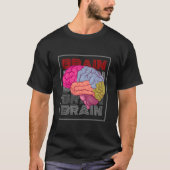 Brain Brain Shirt - 予測できな Thinker Graphic T Tシャツ (正面)