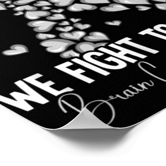 Brain Cancer Awareness 3  ポスター (角)