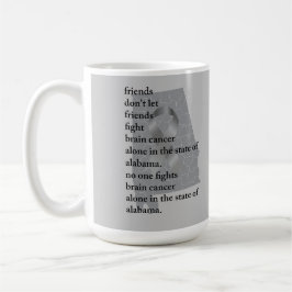 Brain Cancer Awareness in Alabama  コーヒーマグカップ