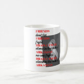 Brain Cancer Awareness in Arkansas  コーヒーマグカップ (正面右)