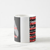 Brain Cancer Awareness in Florida  コーヒーマグカップ (中央)