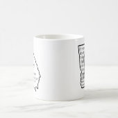 Brain Cancer Awareness in Georgia  コーヒーマグカップ (中央)