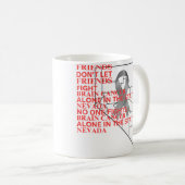 Brain Cancer Awareness in Nevada コーヒーマグカップ (正面右)