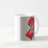 Brain Cancer Awareness in New Jersey  コーヒーマグカップ (正面右)