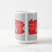 Brain Cancer Awareness in Pennsylvania  コーヒーマグカップ (中央)