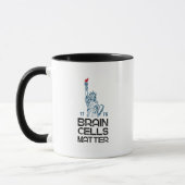 Brain Cells Matter Statue of Liberty Anti Trump マグカップ (左)