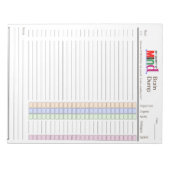 Brain Dumpメモ帳 ノートパッド (正面)