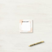 「Brain Dump」のPost-it®注意事項 ポストイット (デスク上)