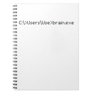 Brain.exeおもしろいコーダプログラマコンピュータ ノートブック