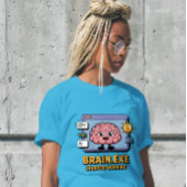 Brain.exeが動作を停止しました かわいい tシャツ