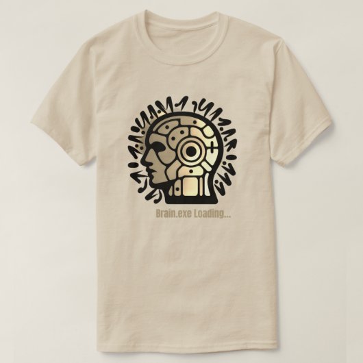 Brain.exe 読み込み中… tシャツ (デザイン正面)