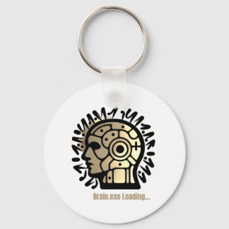 Brain.exe Loading… キーホルダー
