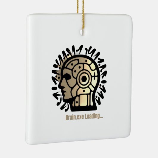 Brain.exe Loading… セラミックオーナメント (右)