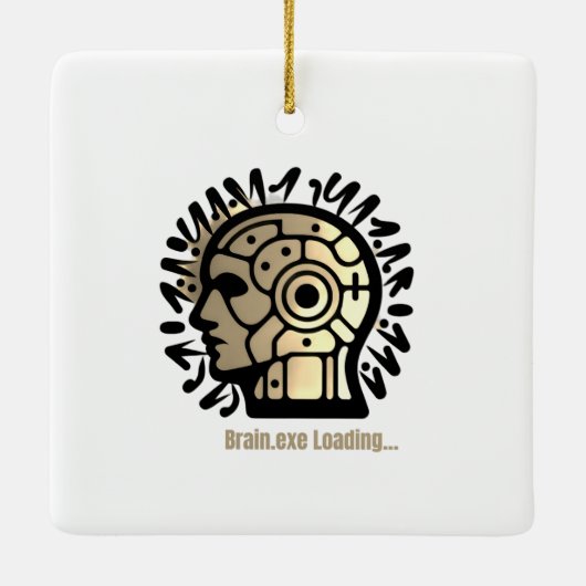 Brain.exe Loading… セラミックオーナメント (裏面)