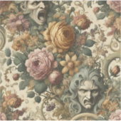 Brain Fog – Gothic Floral  シール (正面)