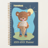 Brain Freeze Kid Fun Academic Planner プランナー手帳 (正面)