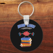 Brain Gainの読先生本愛好家Schに戻る キーホルダー (裏面)