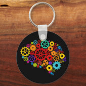 Brain Gears Keychain キーホルダー (正面)