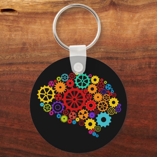 Brain Gears Keychain キーホルダー (正面)