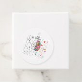 Brain Infographic フェイバータグ (インサイチュ)