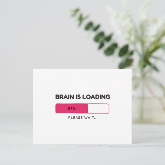 Brain is loading, please wait ポストカード (スタンド正面)