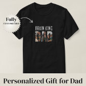 Brain King Dad Tシャツ