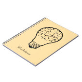 Brain Lamp - Creative Thinking Notebook- Mapping  ノートブック (左側)