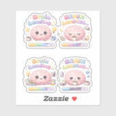 Brain Loading Creative Custom-Cut Vinyl Sticker シール (シート)