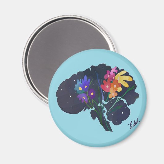 Brain Magnet  マグネット (正面/裏面)