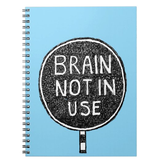 Brain Not Use :ノートブック ノートブック (正面)