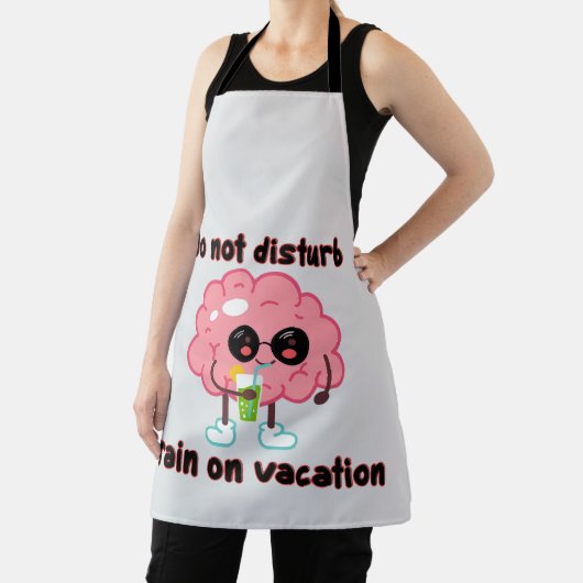  Brain on Vacation エプロン (インサイチュ)