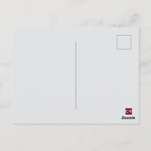  Brain on Vacation ポストカード (裏面)