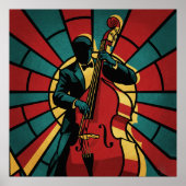 Brain Over Brawn Monkey Poster Funny Gym Nerd Wall ポスター (正面)