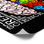 Brain Parts Left and Right Brain Neuroscience ポスター (角)