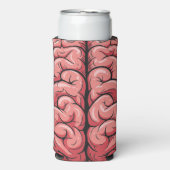 Brain Pattern Foam Can/Bottle Cooler スリム缶クーラー (Seltzer正面)