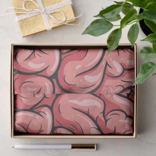 Brain Pattern Tissue Paper 薄葉紙 (ギフト)